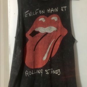 Rolling Stones tank top dress